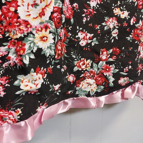 CHENILLE FLORAL BABY BLANKET - NWT - Picture 2 of 5